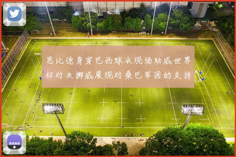 恩比德身穿巴西球衣现场助威世界杯对决挪威展现对桑巴军团的支持